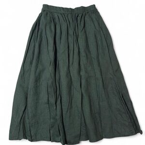 French Meadows Evergreen Midi Skirt